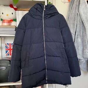 Navy Puffer Jacket